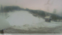 Dolní část sjezdovky