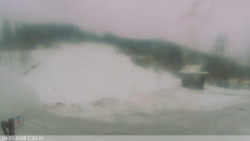 Dolní část sjezdovky