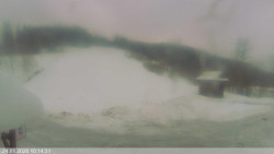 Dolní část sjezdovky