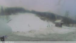 Dolní část sjezdovky