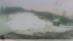 Dolní část sjezdovky