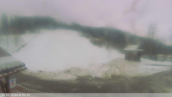 Dolní část sjezdovky