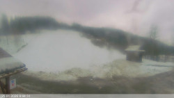 Dolní část sjezdovky