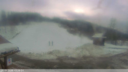 Dolní část sjezdovky