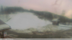 Dolní část sjezdovky