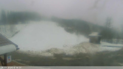 Dolní část sjezdovky