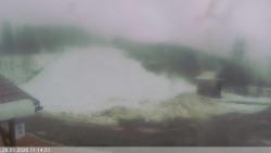 Dolní část sjezdovky