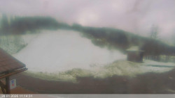 Dolní část sjezdovky