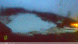 Dolní část sjezdovky