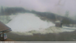 Dolní část sjezdovky