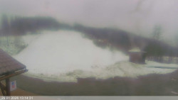 Dolní část sjezdovky