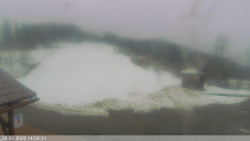 Dolní část sjezdovky