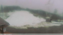 Dolní část sjezdovky