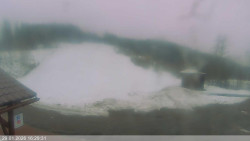 Dolní část sjezdovky