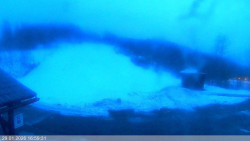 Dolní část sjezdovky