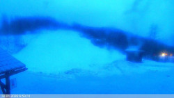 Dolní část sjezdovky