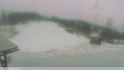 Dolní část sjezdovky