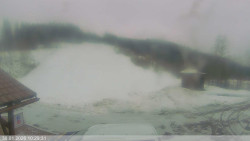 Dolní část sjezdovky