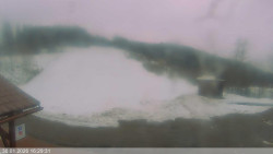 Dolní část sjezdovky