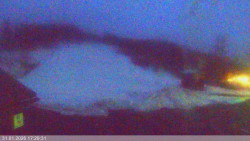 Dolní část sjezdovky