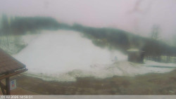 Dolní část sjezdovky