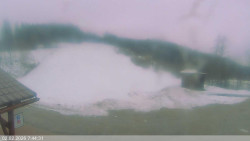 Dolní část sjezdovky