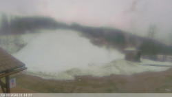 Dolní část sjezdovky