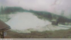 Dolní část sjezdovky