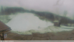 Dolní část sjezdovky