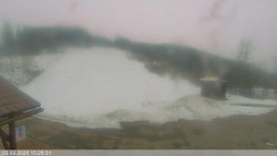 Dolní část sjezdovky