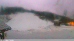 Dolní část sjezdovky