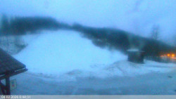 Dolní část sjezdovky