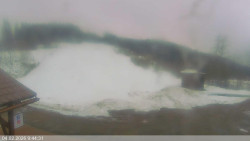 Dolní část sjezdovky