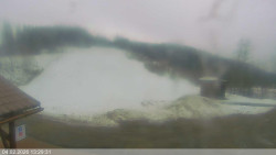 Dolní část sjezdovky