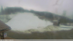 Dolní část sjezdovky