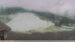 Dolní část sjezdovky