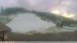 Dolní část sjezdovky