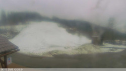 Dolní část sjezdovky