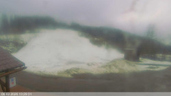 Dolní část sjezdovky