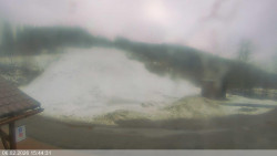 Dolní část sjezdovky