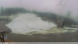 Dolní část sjezdovky