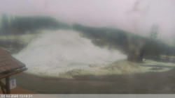 Dolní část sjezdovky