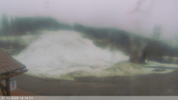 Dolní část sjezdovky