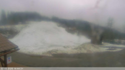 Dolní část sjezdovky