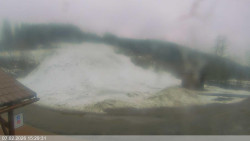 Dolní část sjezdovky