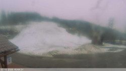 Dolní část sjezdovky