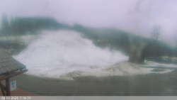 Dolní část sjezdovky