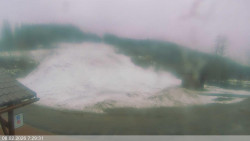 Dolní část sjezdovky