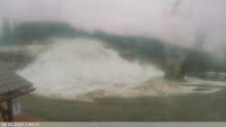 Dolní část sjezdovky