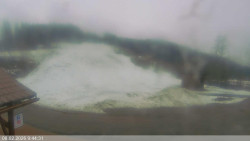 Dolní část sjezdovky